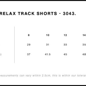 Youth Relax Track Shorts 3043